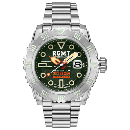 Front view of RGMT Ohio Men's Automatic Watch RG-8034-77