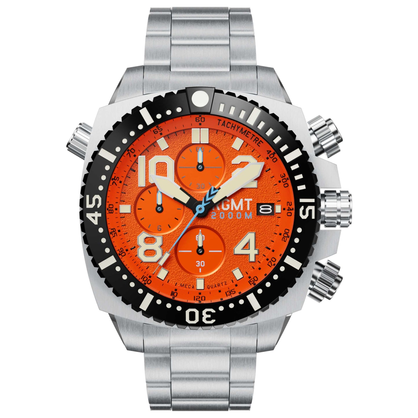 Front view of RGMT Demolition Men's Quartz Watch RG-8036-44
