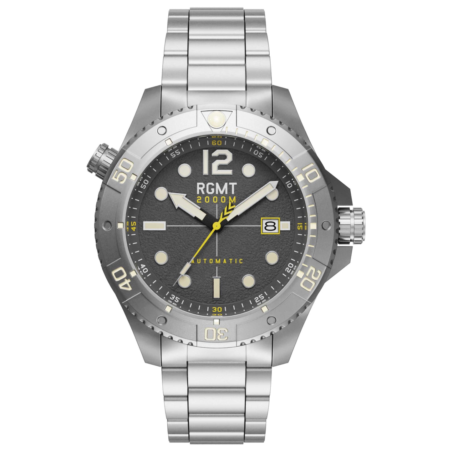 Front view of RGMT Demolition Men's Automatic Watch RG-8037-66