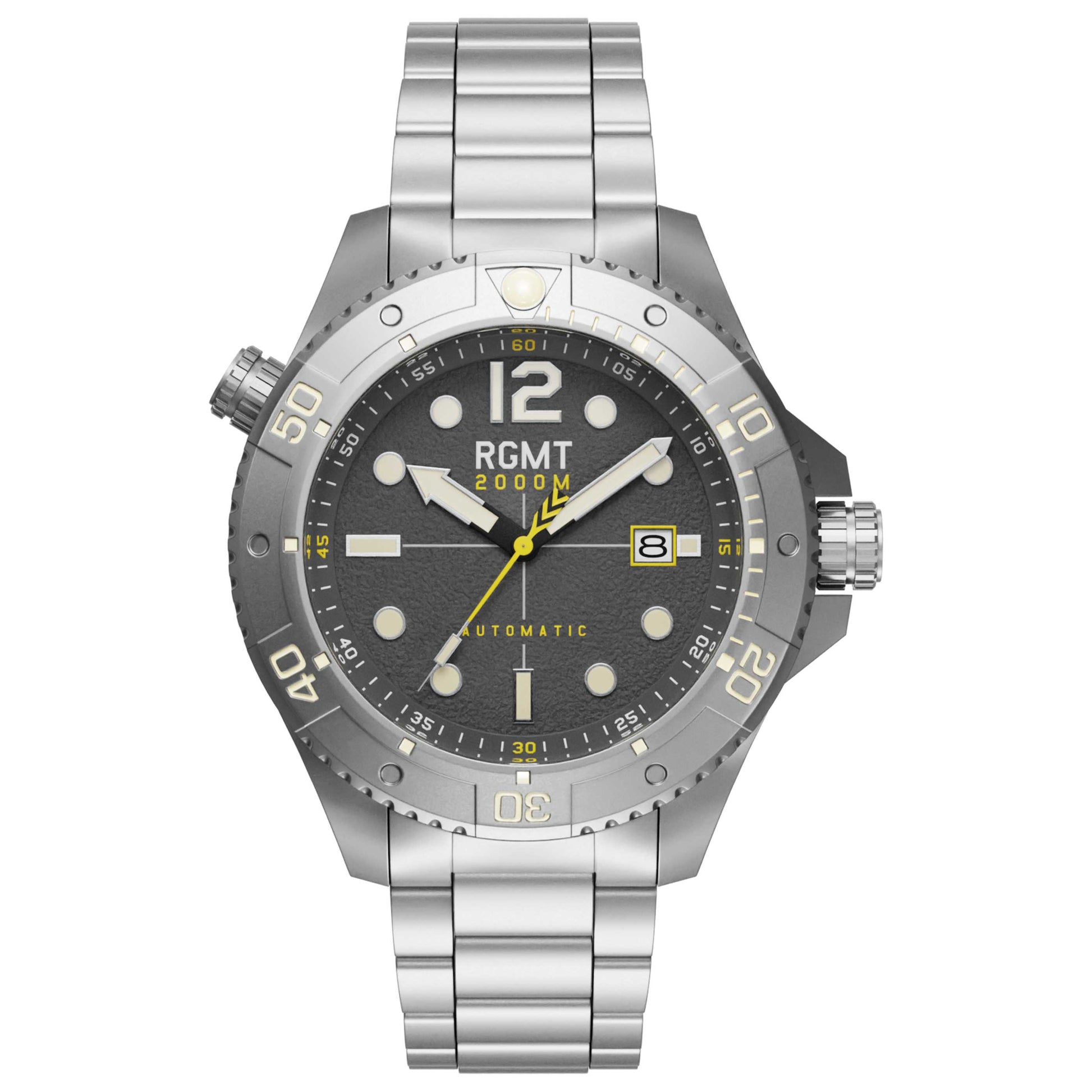 Front view of RGMT Demolition Men's Automatic Watch RG-8037-66