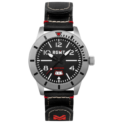 Front view of RGMT Military Men's Quartz Watch RG-8052-01