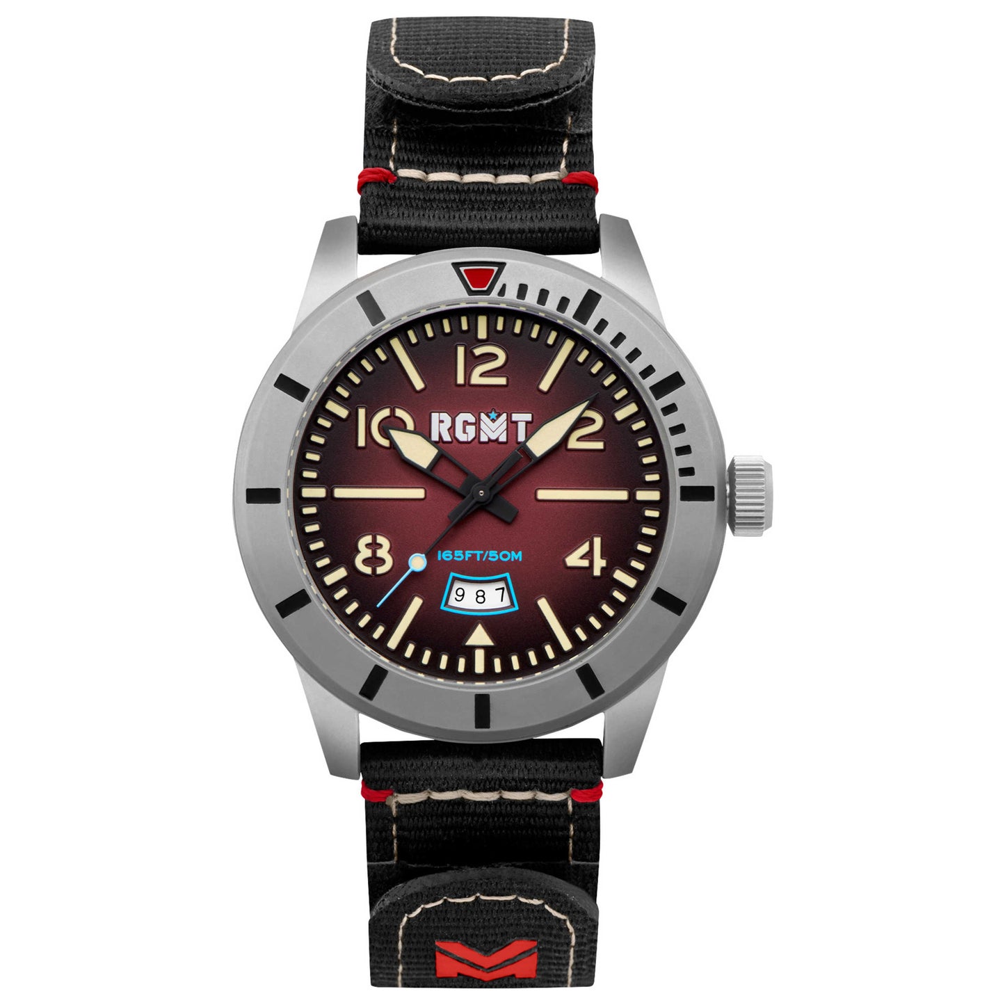 Front view of RGMT Military Men's Quartz Watch RG-8052-04
