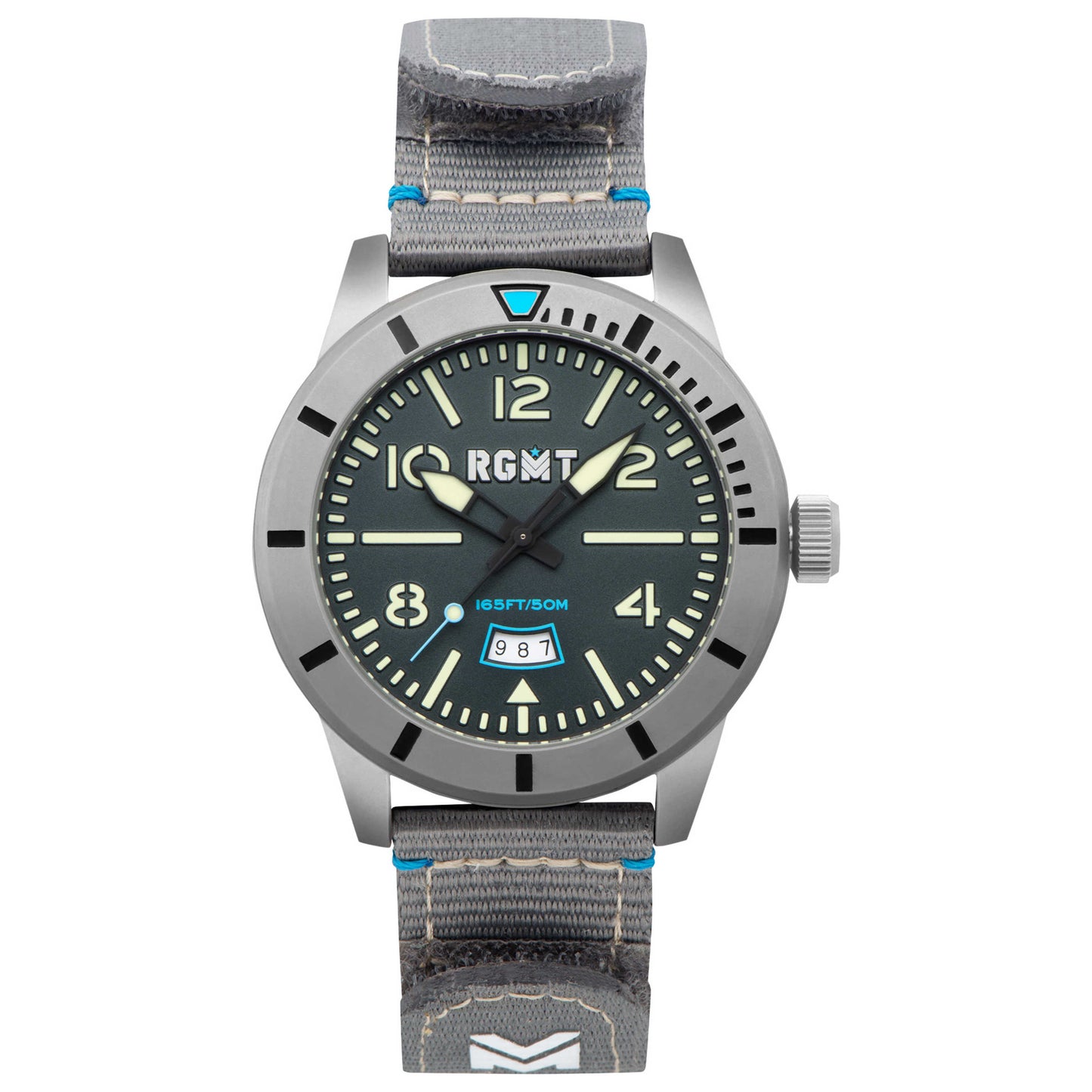Front view of RGMT Military Men's Quartz Watch RG-8052-05