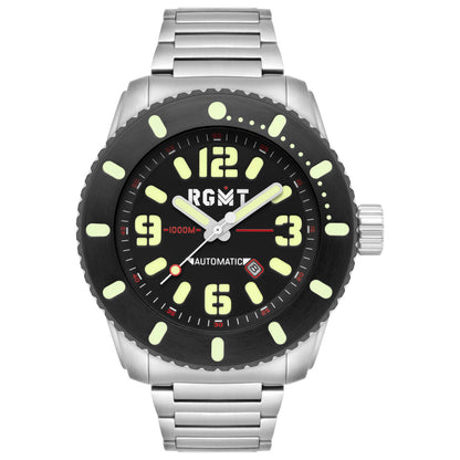 Front view of RGMT All Brite Men's Automatic Watch RG-8053-11