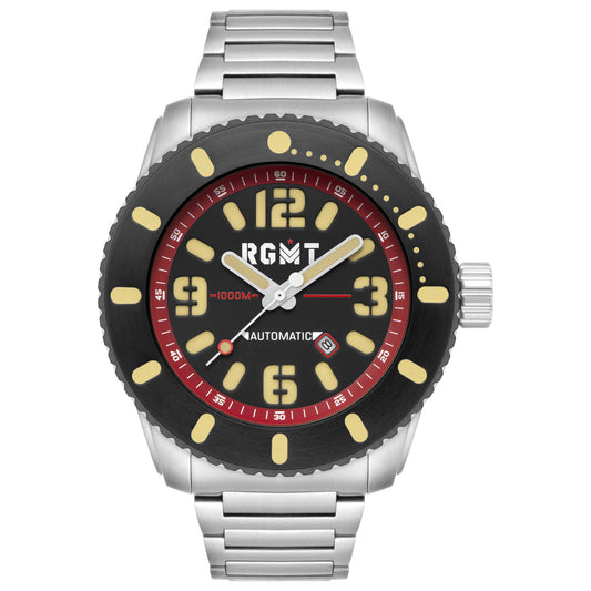 Front view of RGMT All Brite Men's Automatic Watch RG-8053-22