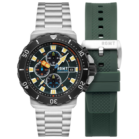 Front view of RGMT Trench Men's Quartz Watch RG-8058-44