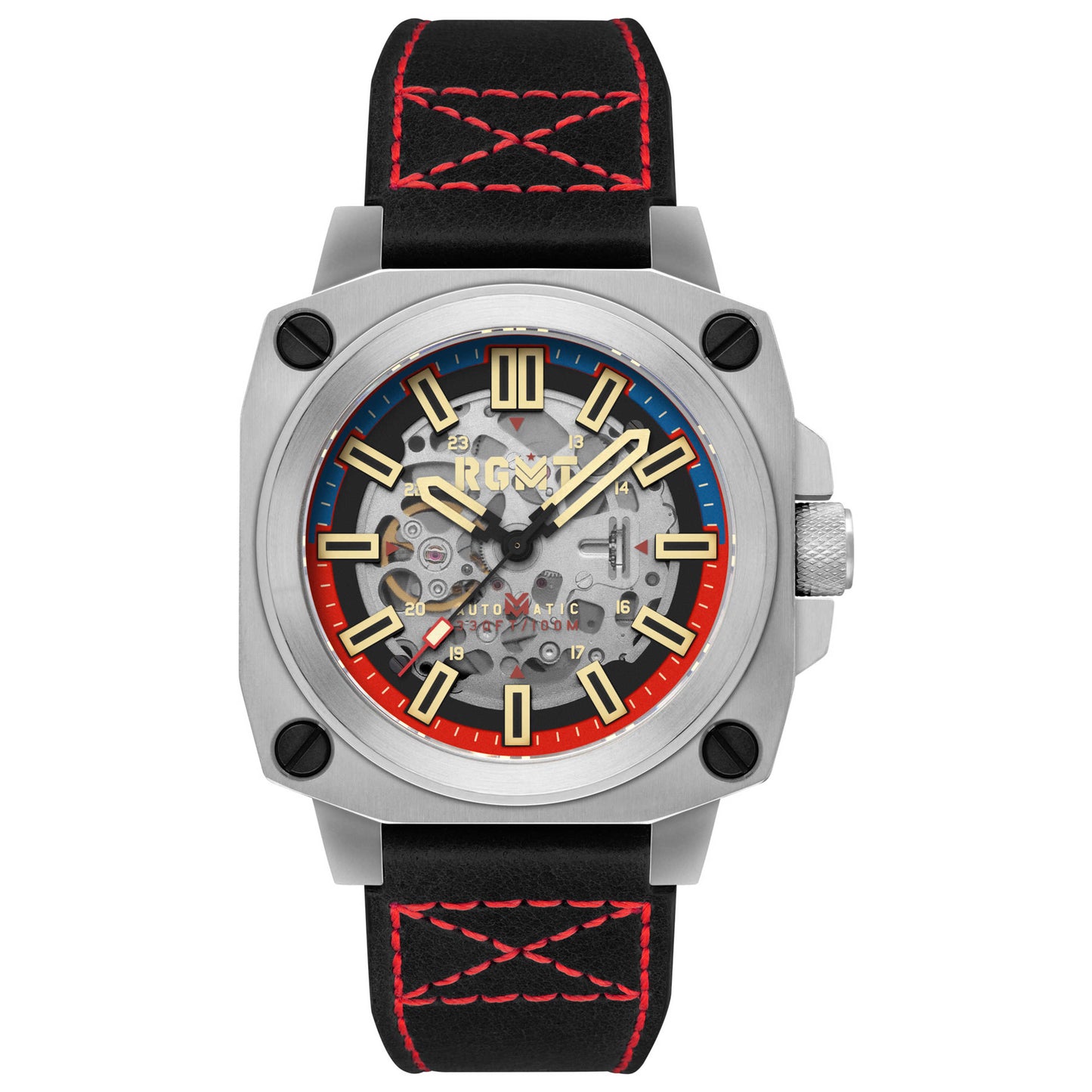 Front view of RGMT Altimeter Men's Automatic Watch RG-8064-02