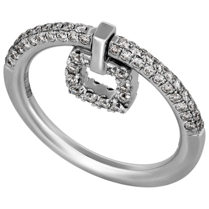 Front view of Piero Milano Elegant Women's Ring RIDI-102328-338