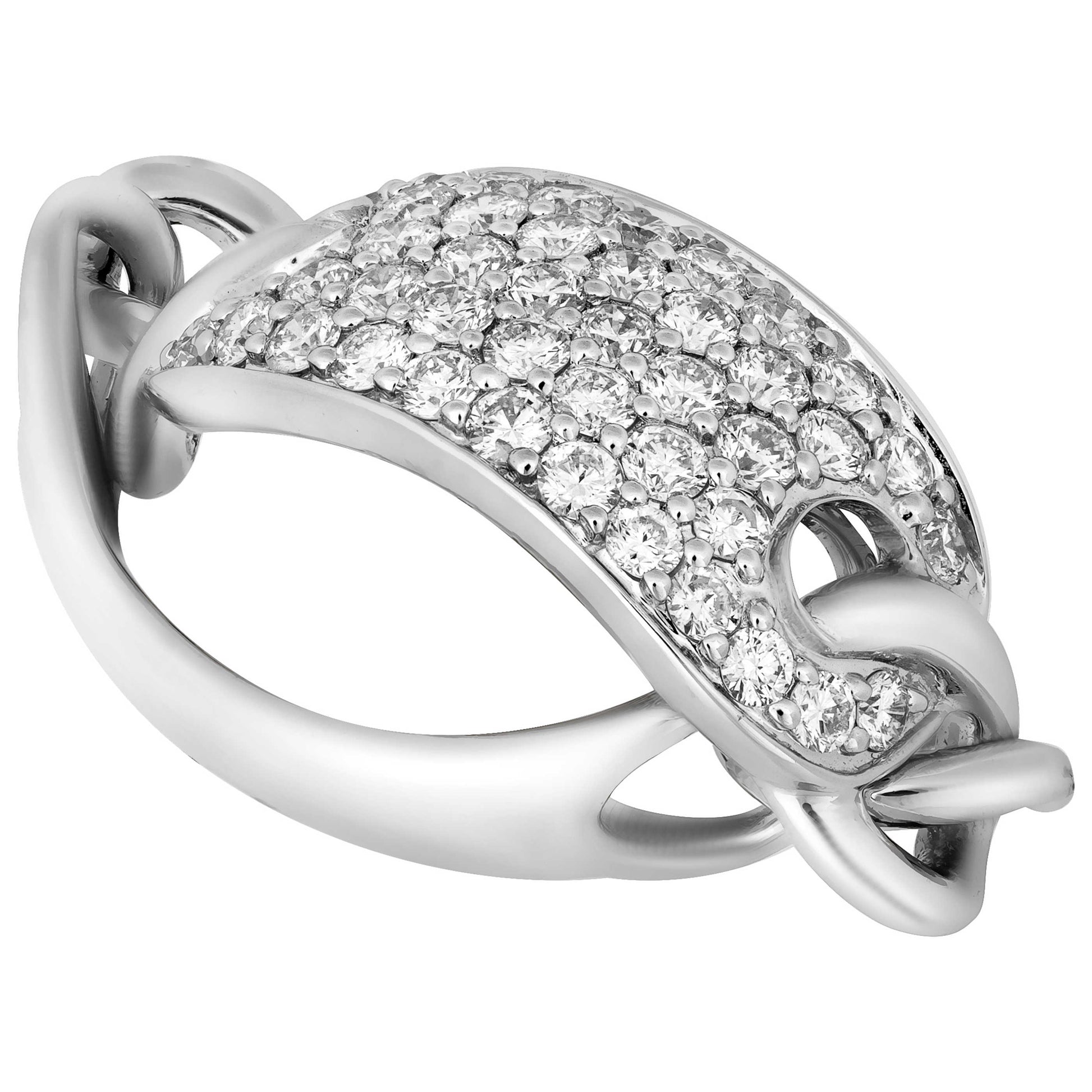 Front view of Piero Milano Elegant Women's Ring RIDI-102566-430.431