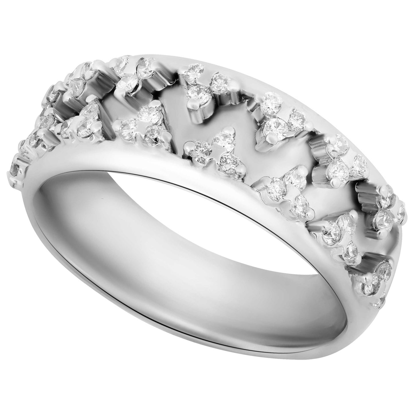 Front view of Piero Milano Elegant Women's Ring RIDI-109446-446