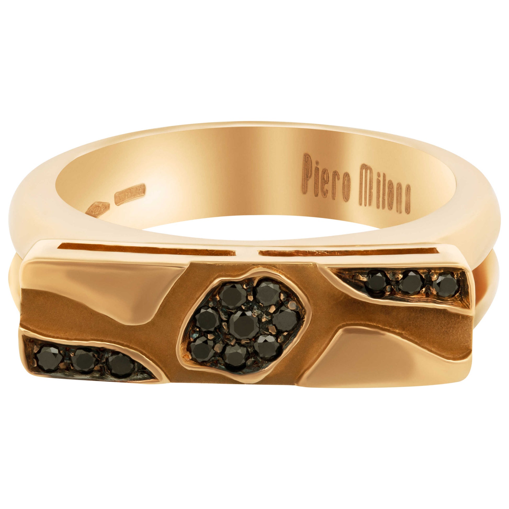 Front view of Piero Milano Elegant Women's Ring RIDI-109475-466