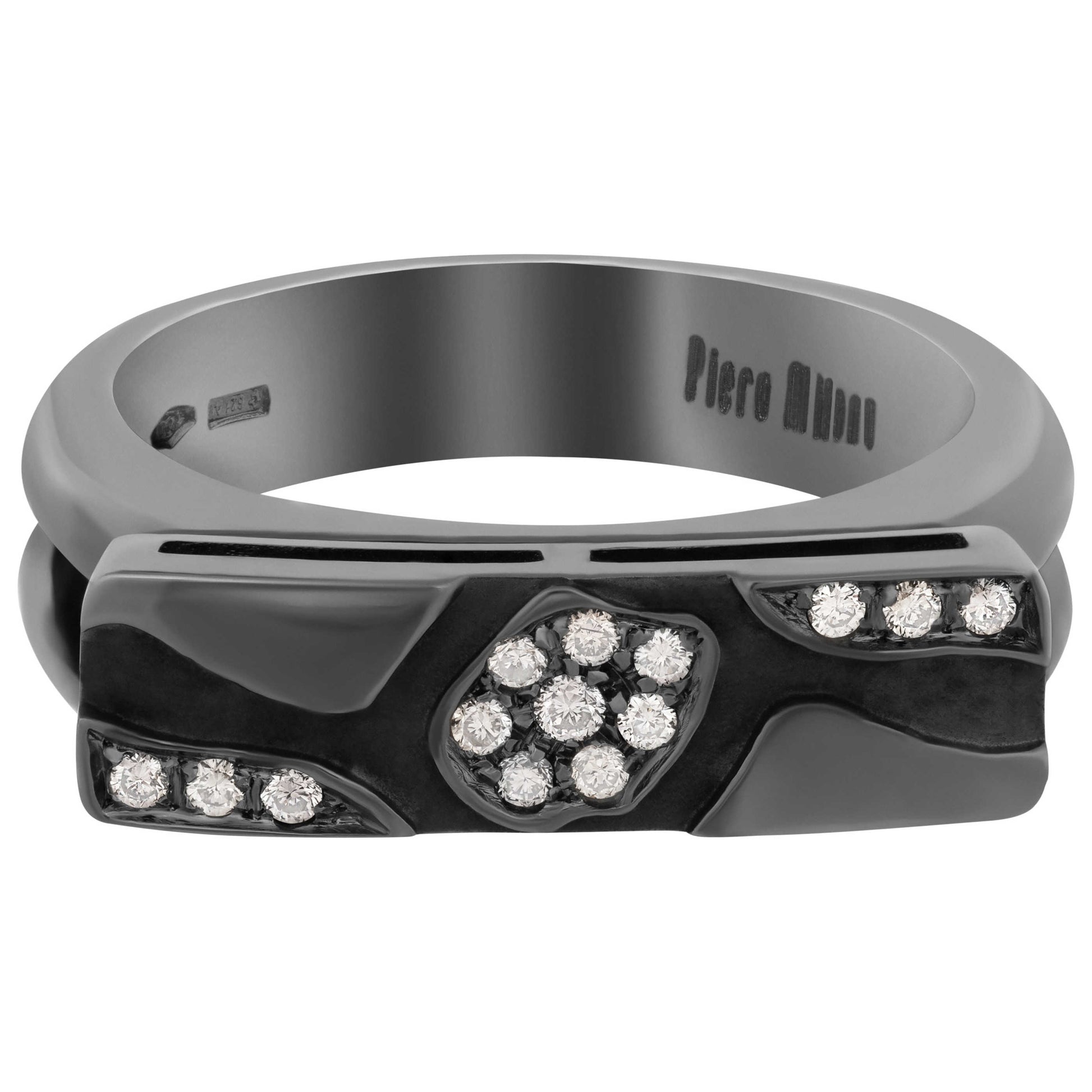 Front view of Piero Milano Elegant Women's Ring RIDI-109476-467