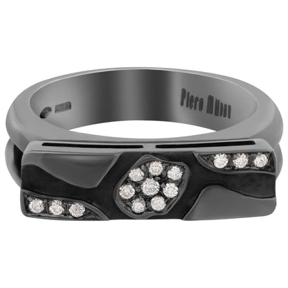 Front view of Piero Milano Elegant Women's Ring RIDI-109476-467