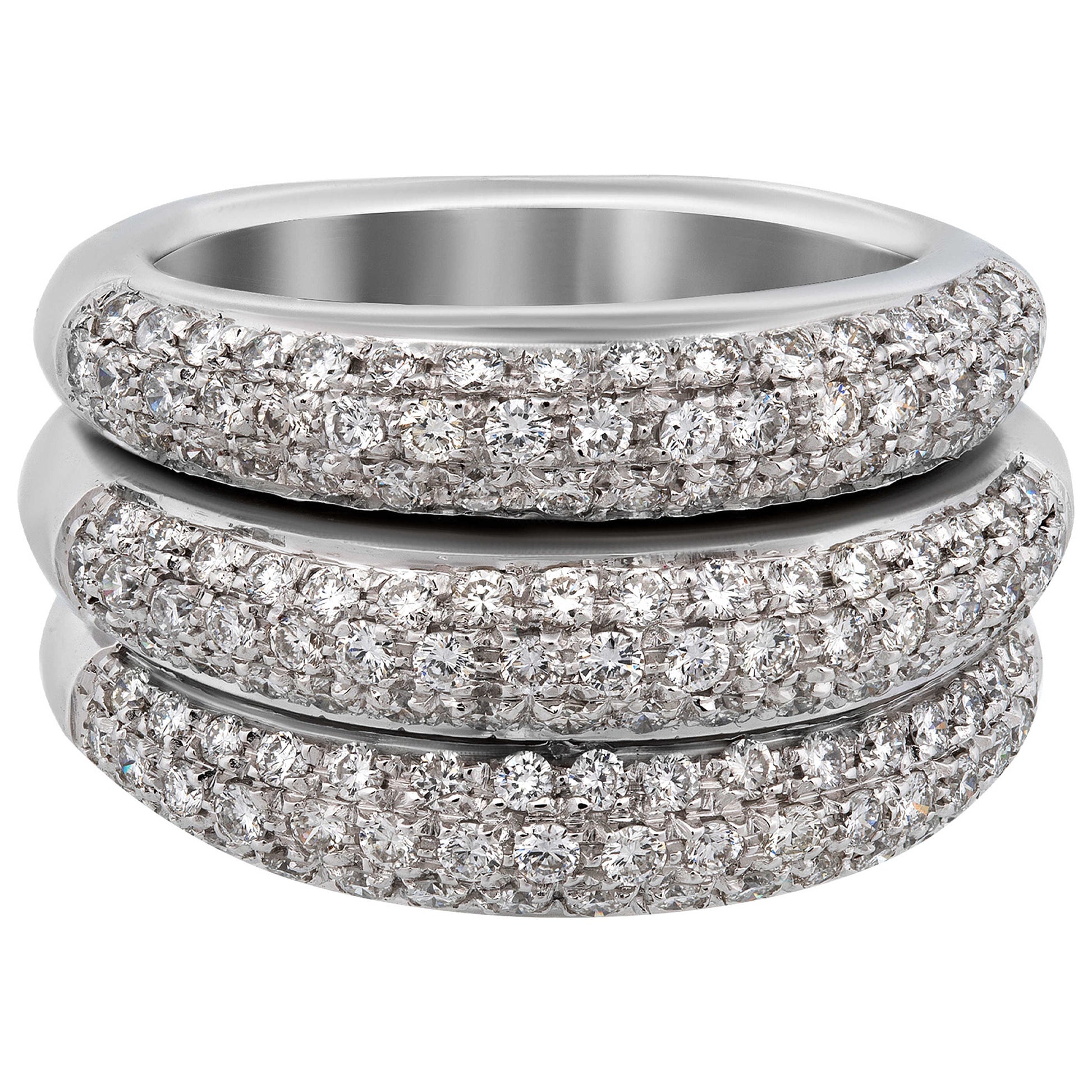 Front view of Piero Milano Elegant Women's Ring RIDI-109489-478