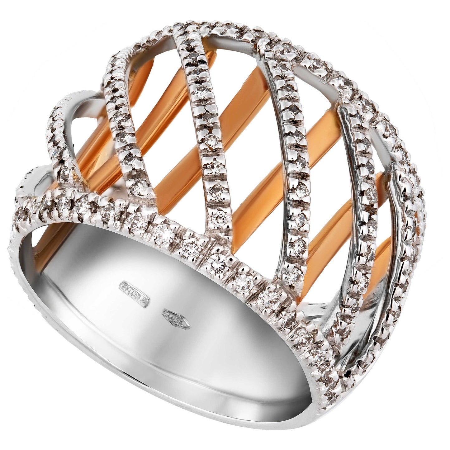 Front view of Piero Milano Elegant Women's Ring RIDI-109490-479