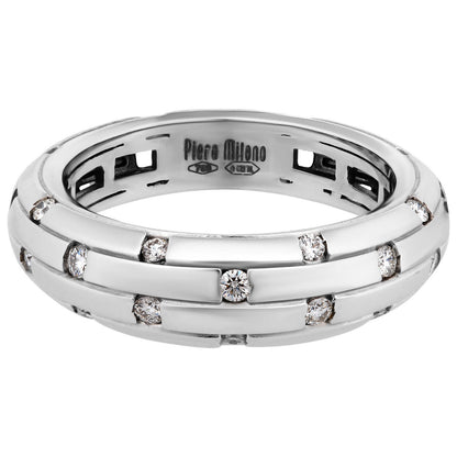 Front view of Piero Milano Elegant Women's Ring RIDI-109527-503.504