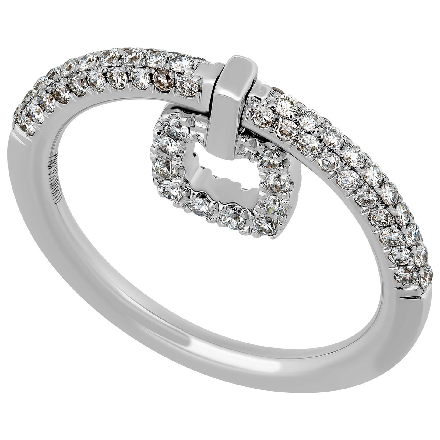 Front view of Piero Milano Elegant Women's Ring RIDI-109561-530