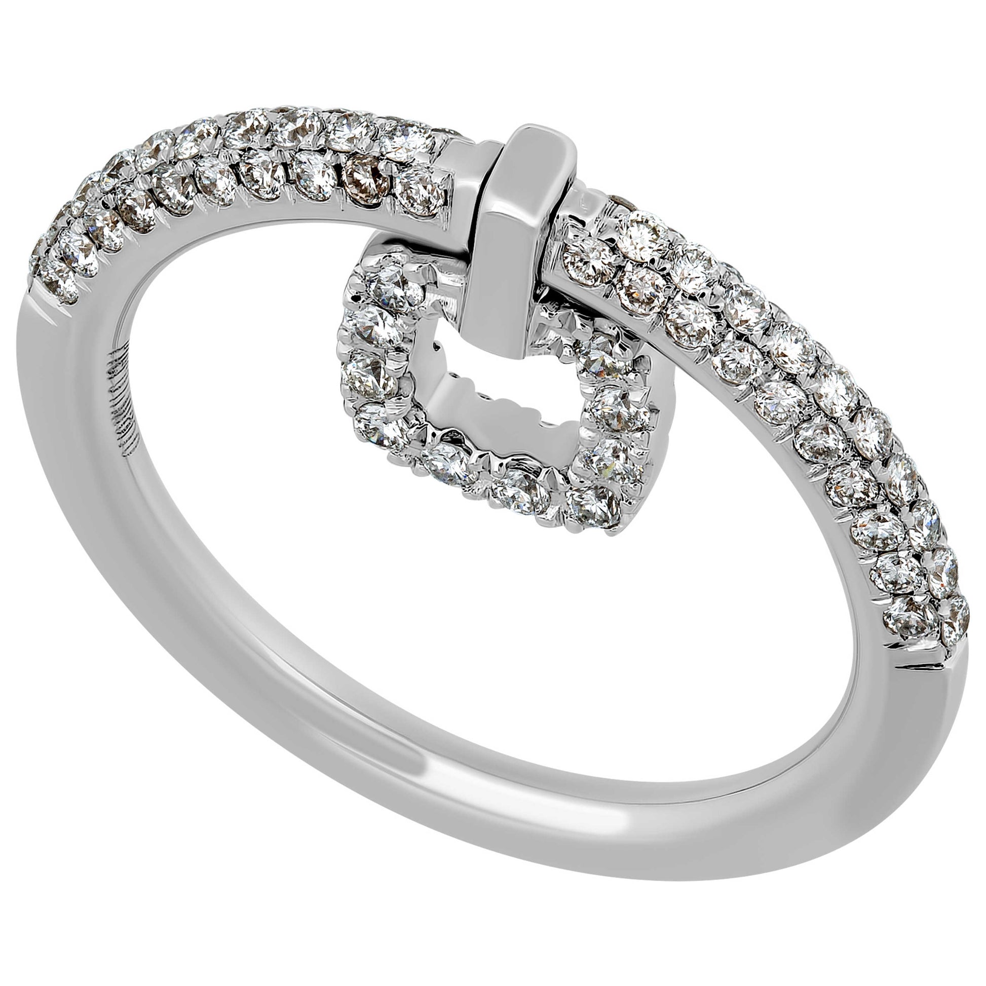 Front view of Piero Milano Elegant Women's Ring RIDI-109561-530