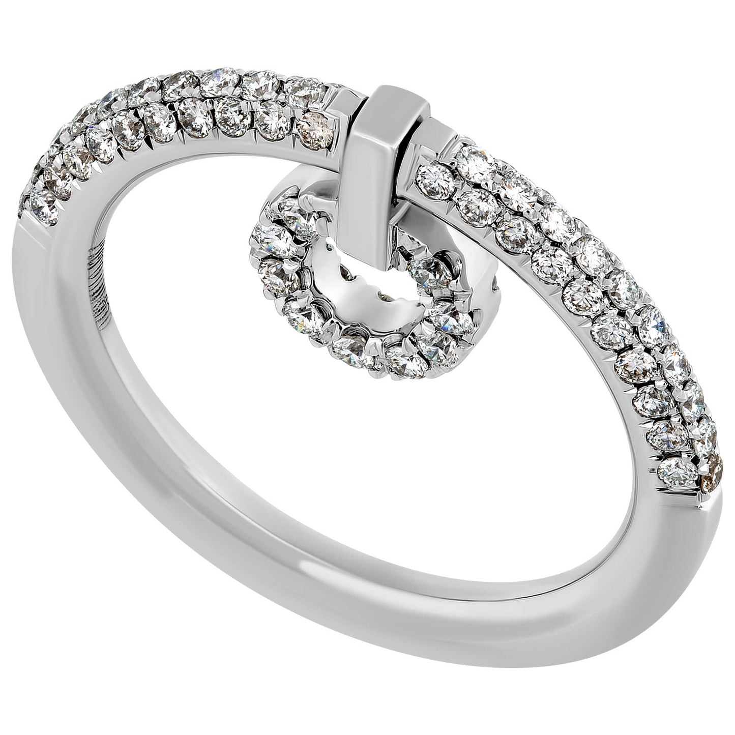 Front view of Piero Milano Elegant Women's Ring RIDI-109562-531