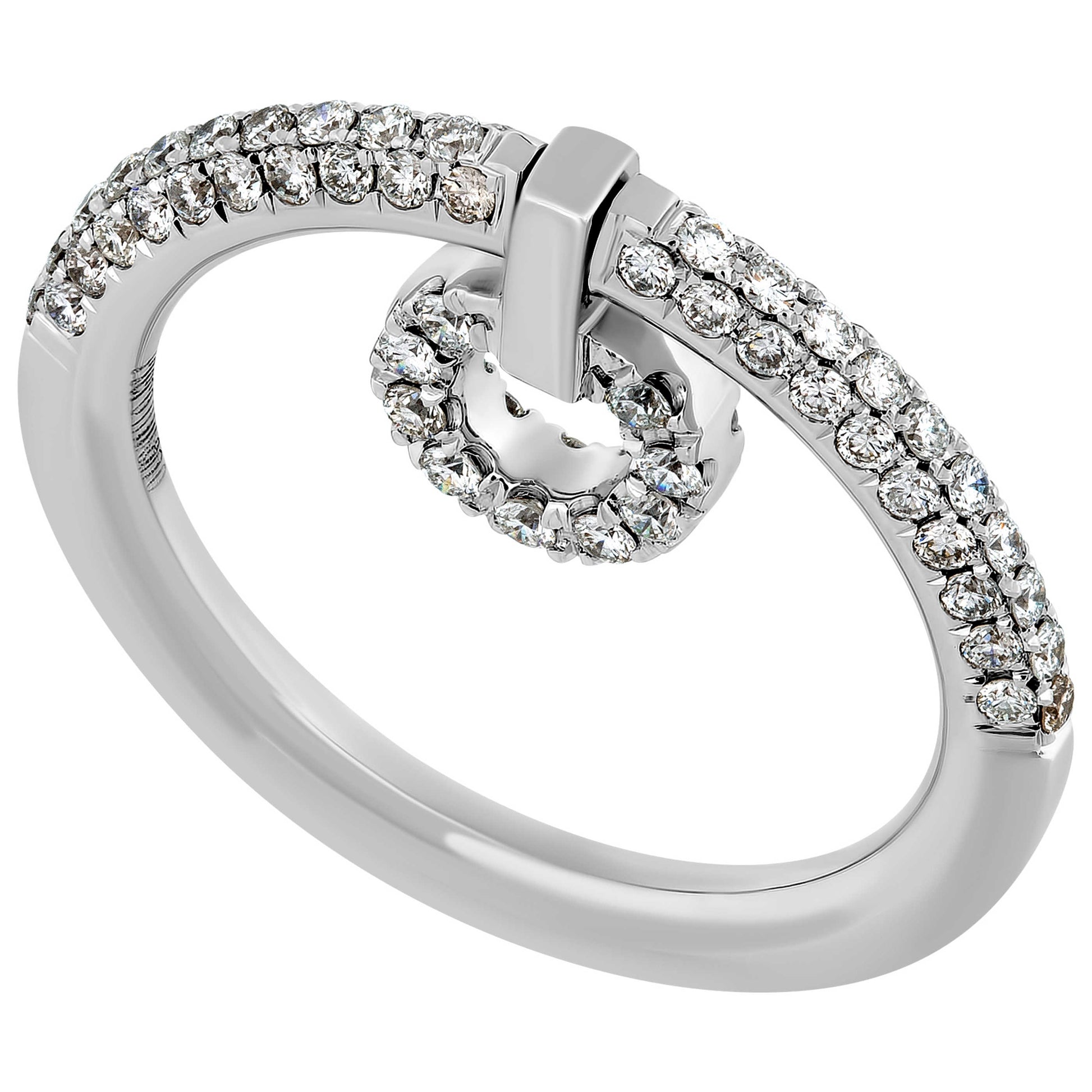 Front view of Piero Milano Elegant Women's Ring RIDI-109562-531