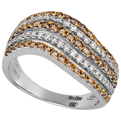 Front view of Piero Milano Elegant Women's Ring RIDI-109571-540.539