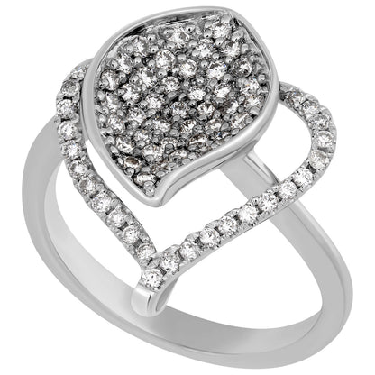Front view of Piero Milano Elegant Women's Ring RIDI-109594-563