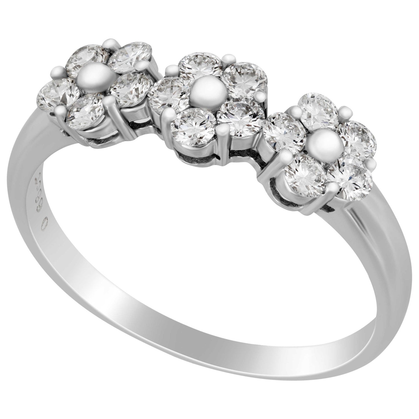 Front view of Piero Milano Elegant Women's Ring RIDI-109597-566