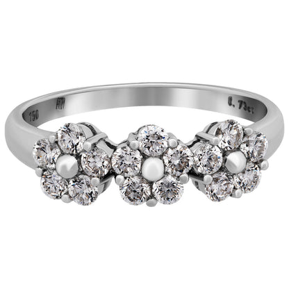 Front view of Piero Milano Elegant Women's Ring RIDI-109620-586