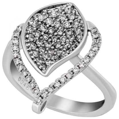 Front view of Piero Milano Elegant Women's Ring RIDI-109625-591