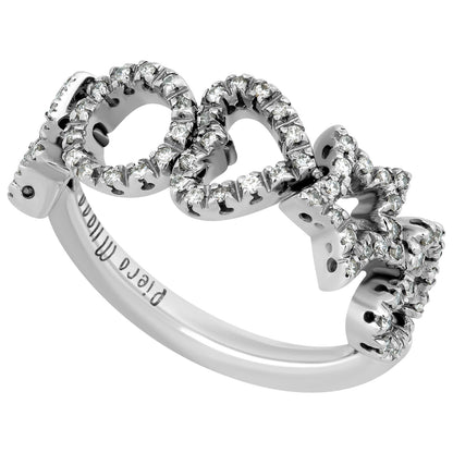 Front view of Piero Milano Elegant Women's Ring RIDI-57567-605