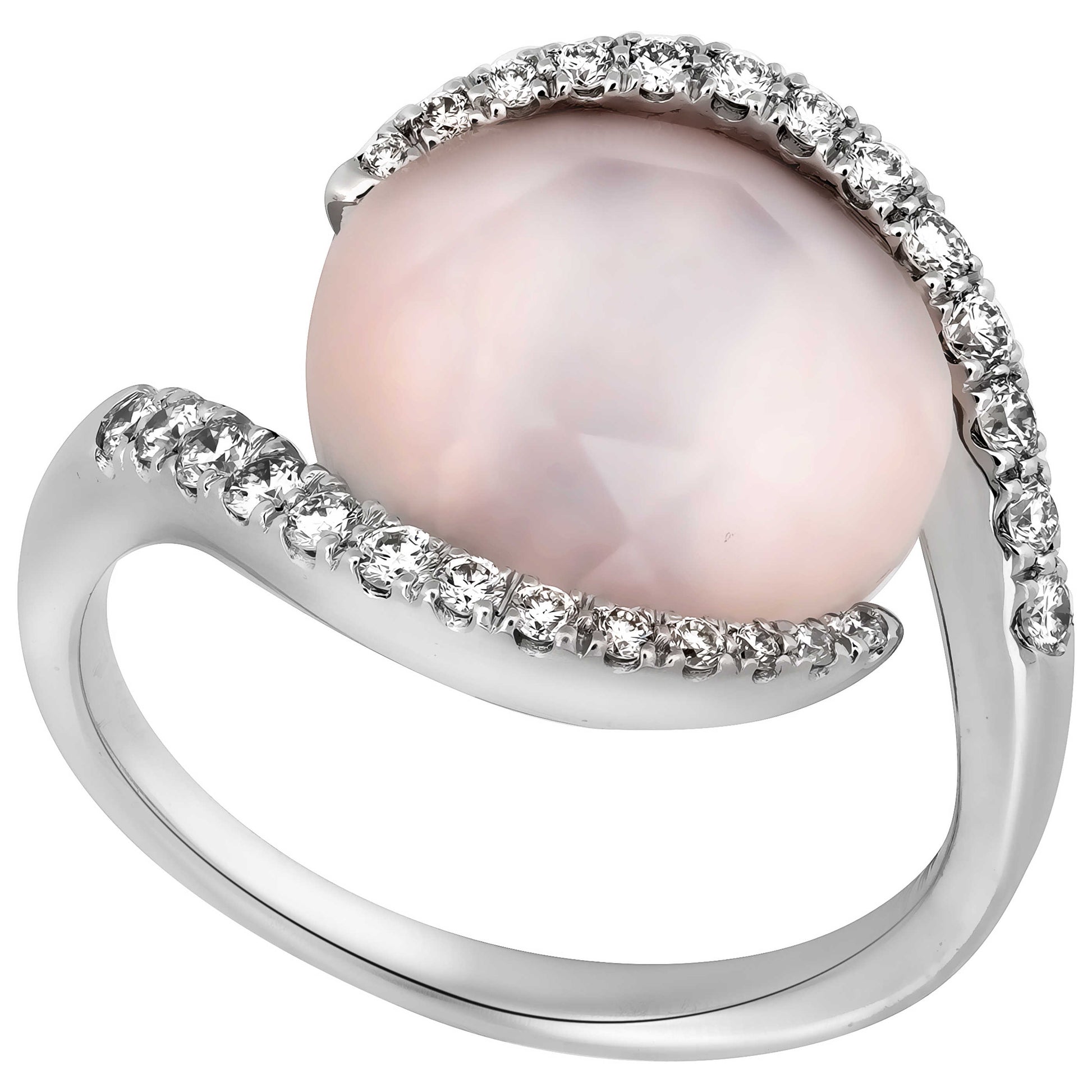 Front view of Piero Milano Elegant Women's Ring RIDM-102293-607