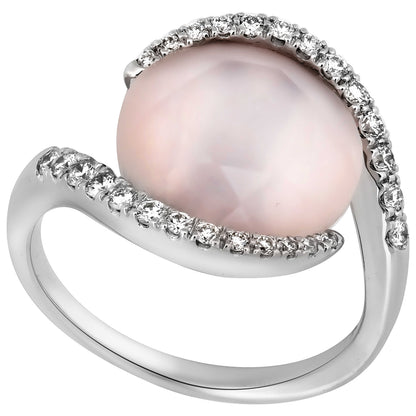 Front view of Piero Milano Elegant Women's Ring RIDM-102293-607