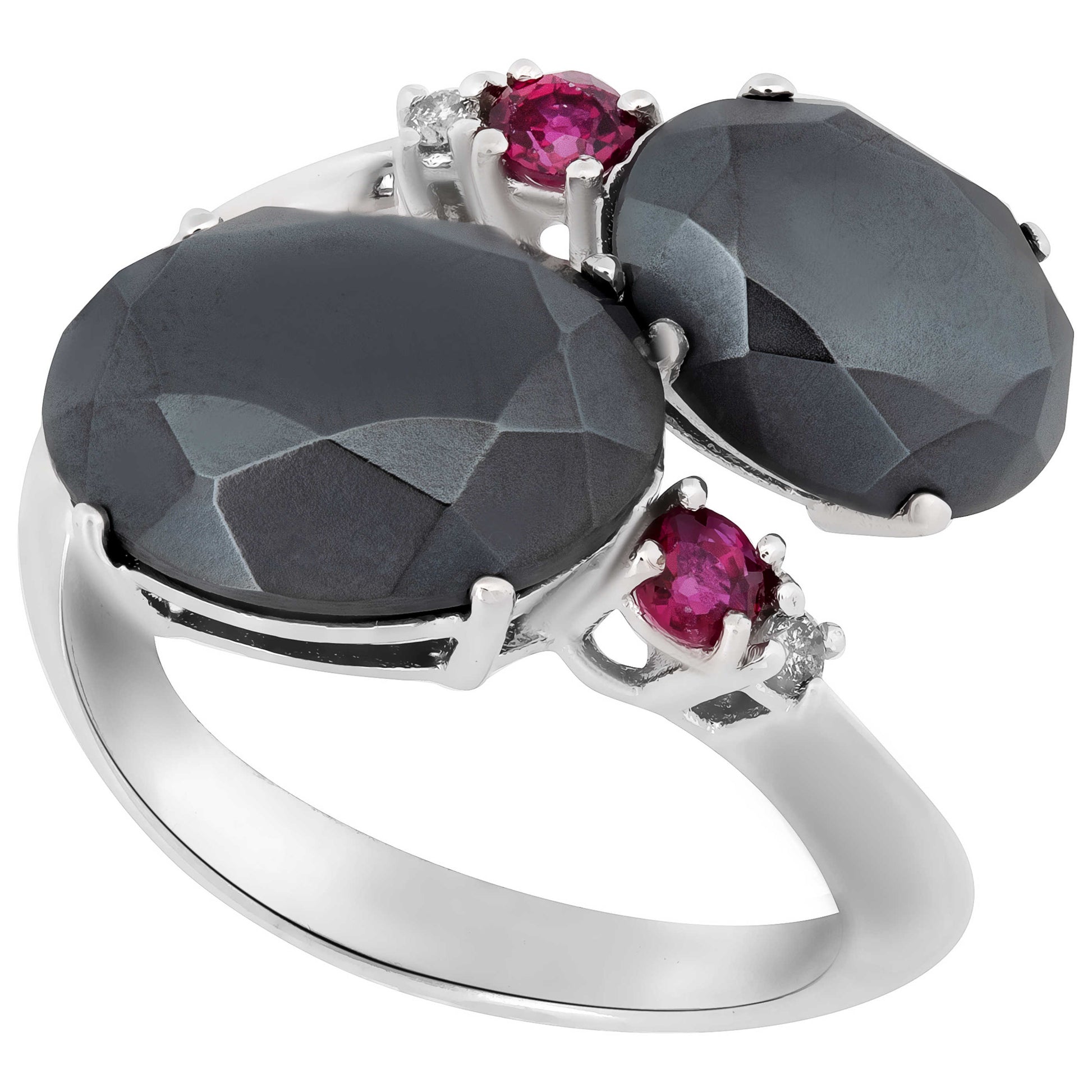 Front view of Piero Milano Elegant Women's Ring RIDM-102296-610