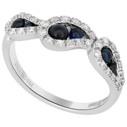 Front view of Piero Milano Elegant Women's Ring RISD-109432-656