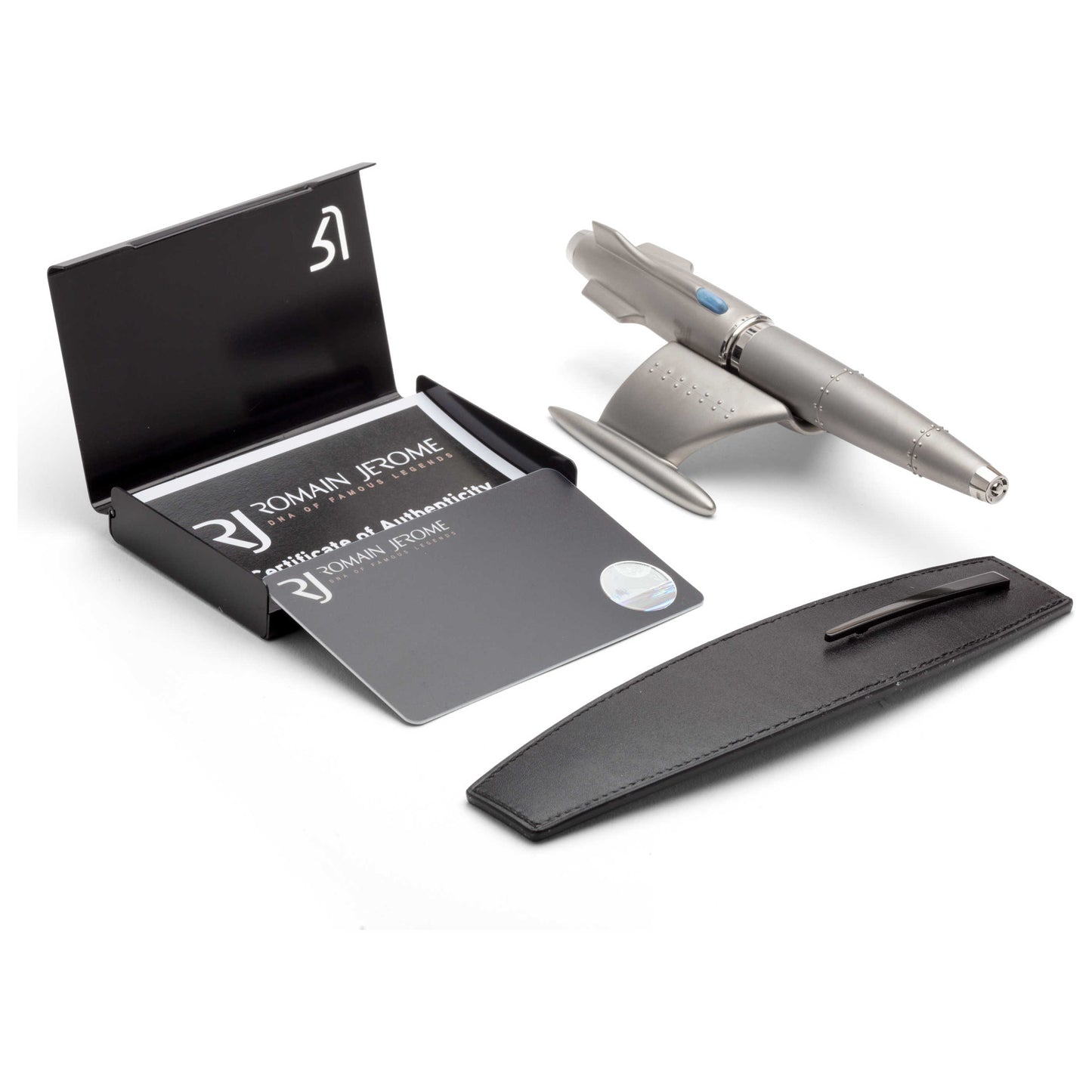 Left view of Romain Jerome Moon Fighter Pen RJ.M.OE.IN.002.01