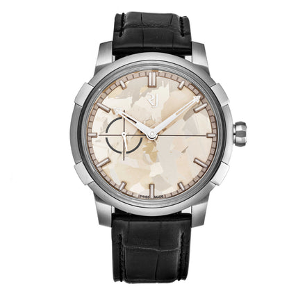 Front view of Romain Jerome 1969 Men's Automatic Watch RJMAU.020.04