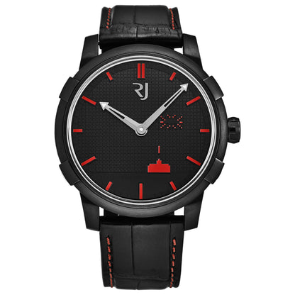Front view of Romain Jerome Space Invader Men's Automatic Watch RJMAU.020.11