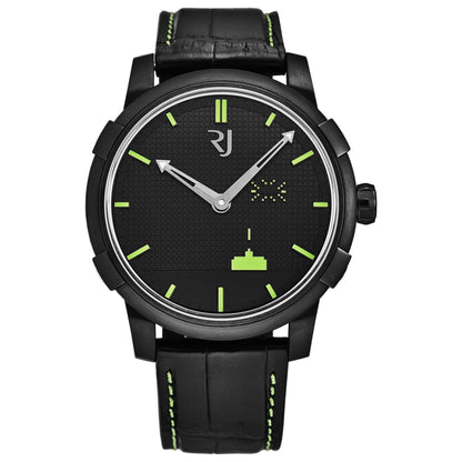 Front view of Romain Jerome Space Invader Men's Automatic Watch RJMAU.020.12