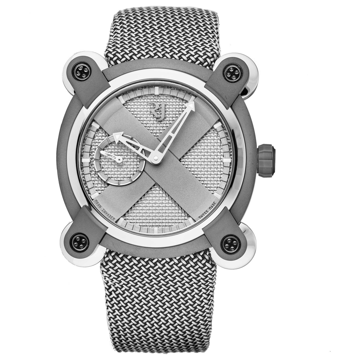 Front view of Romain Jerome Moon Invader Men's Automatic Watch RJMAUIN.020.03