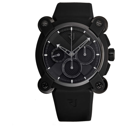 Front view of Romain Jerome Moon Invader Men's Automatic Watch RJMCHIN.001.01
