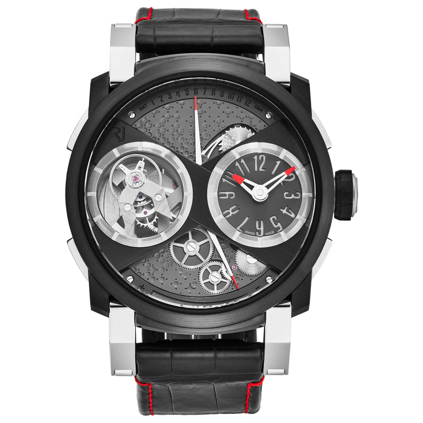 Front view of Romain Jerome Moon Orbiter Men's Automatic Watch RJMTOMO.012.01