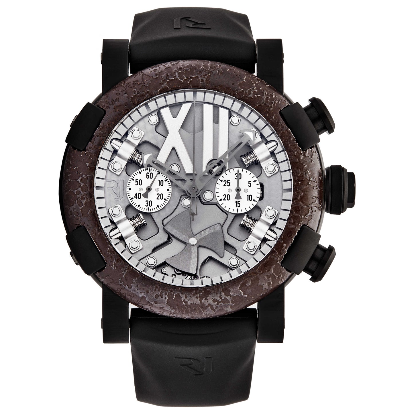 Front view of Romain Jerome Steampunk Men's Automatic Watch RJTCHSP.002.01