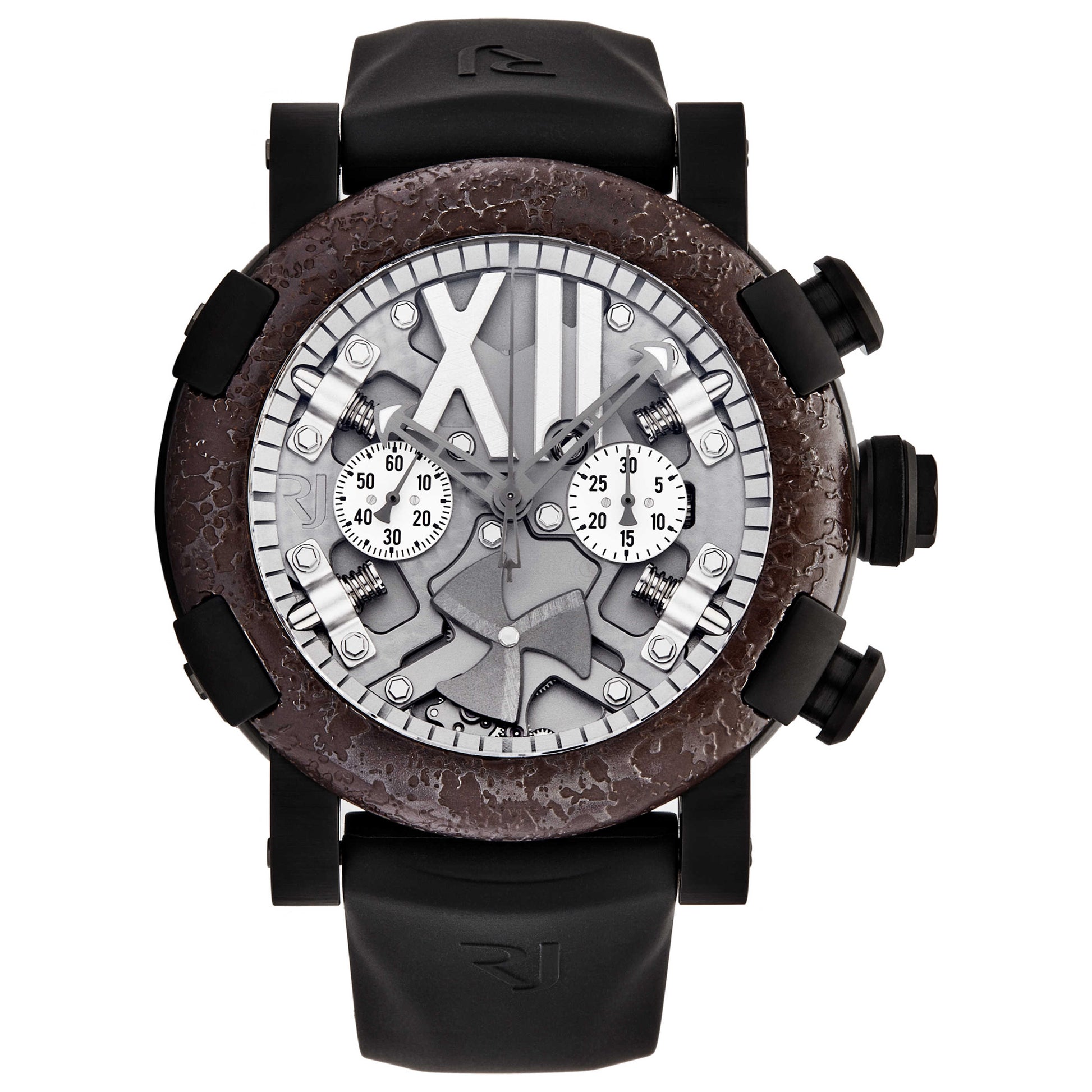 Front view of Romain Jerome Steampunk Men's Automatic Watch RJTCHSP.002.01
