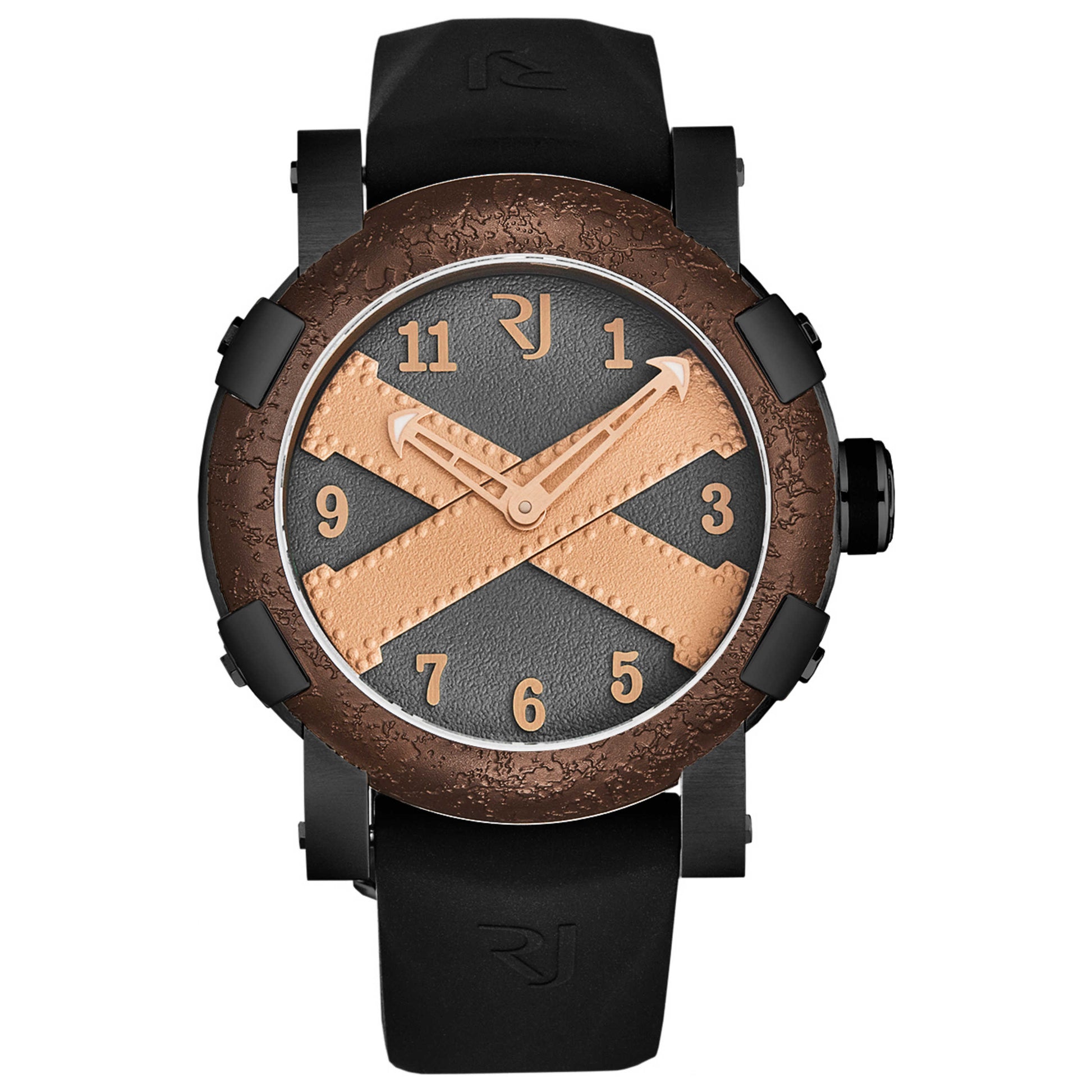 Front view of Romain Jerome TitancLaGrnd Men's Automatic Watch RJTGAU.403.20