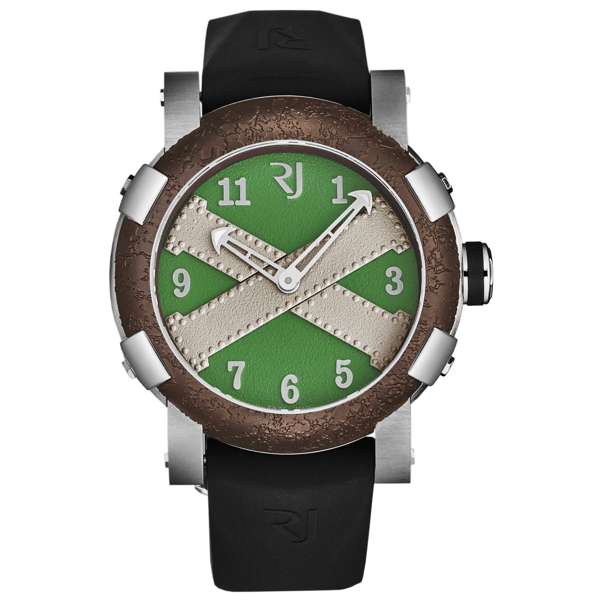 Front view of Romain Jerome Titanic A La Grande Men's Automatic Watch RJTGAU.601.10