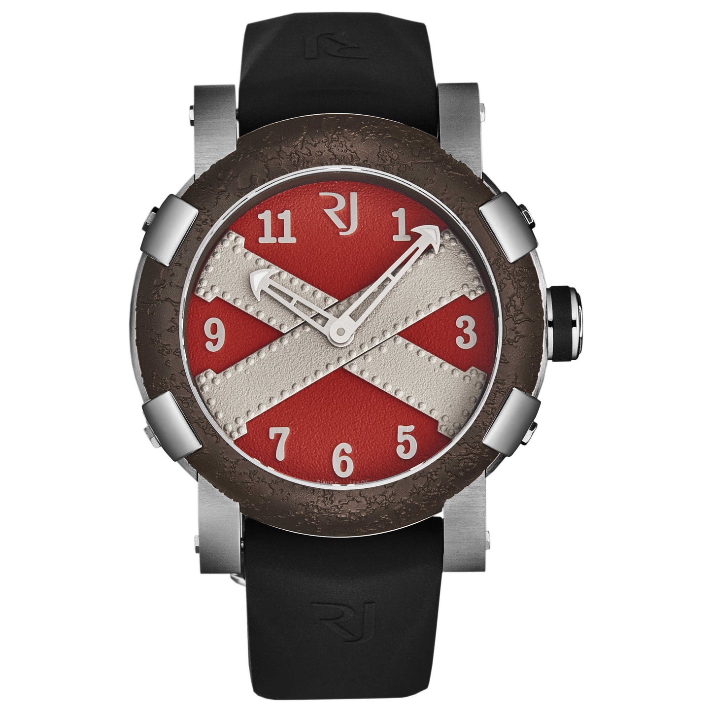 Front view of Romain Jerome Titanic A La Grande Men's Automatic Watch RJTGAU.701.10