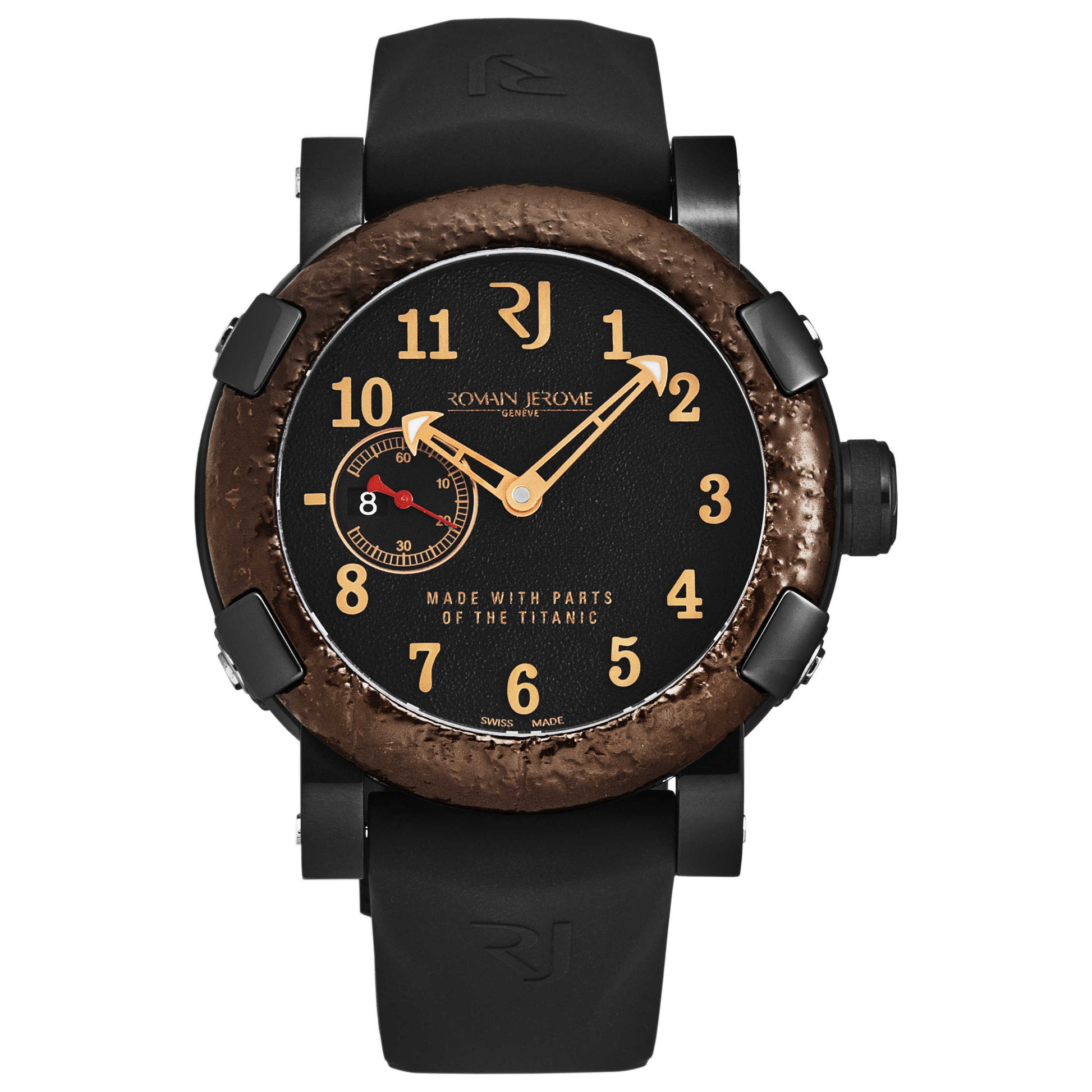 Front view of Romain Jerome Titanic Men's Automatic Watch RJTIAD.103.20