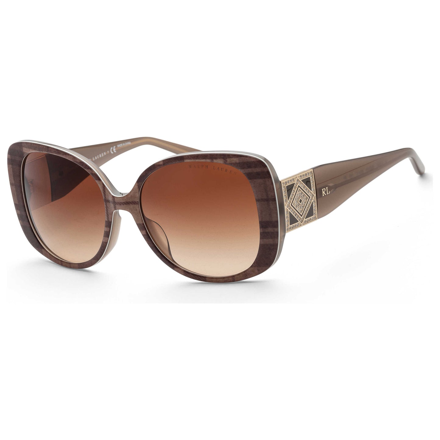 Front view of Ralph Lauren Fashion Women's Sunglasses RL8196BU-599974-55