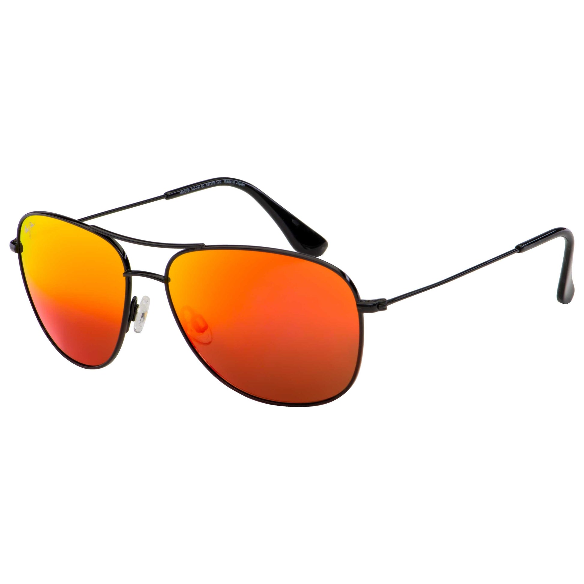Front view of Maui Jim Cliffhouse Men's Sunglasses RM247-02