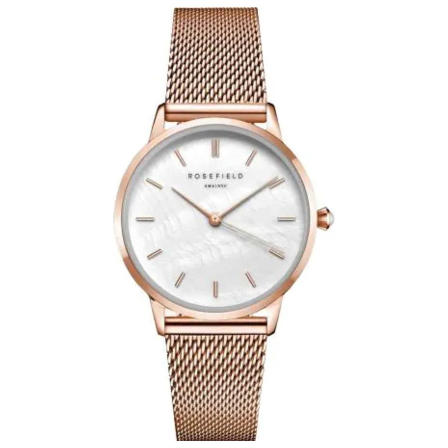 Front view of Rosefield Pearl Edit Women's Quartz Watch RMRMR-R09